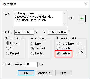 Manager_Textlabel_Dialog_Textobjekt_Pfeil