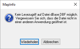 Formate_Import_Datei_öffnen_dbase_Hinweis_Zugriffskonflikt_1