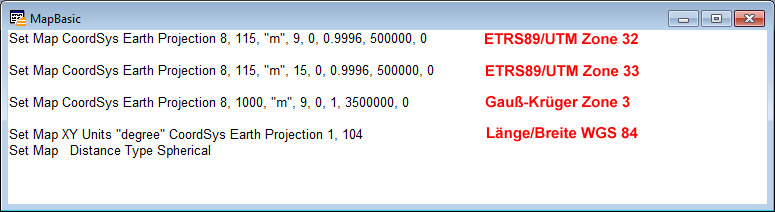 MapBasicFenster_Projektionen